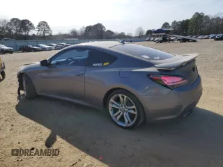 2012 Hyundai Genesis Coupe Grand Touring with VIN KMHHU6KH7CU066051, listed as a Copart auction lot 42713685 with 141,809 mi miles and Salvage title. Bid and sale history available at DreamBid. Image 2.
