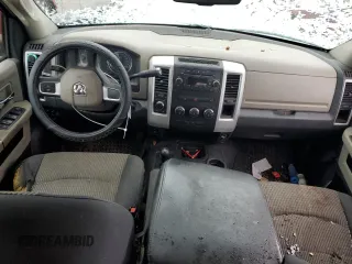 2010 Dodge Ram 2500 ST with VIN 3D7TT2CT0AG162610, listed as a Copart auction lot 81395934 with 0 mi miles and Salvage Title. Bid and sale history available at carsss.com. Image 8.