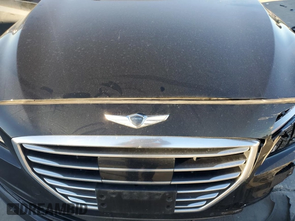 2017 Genesis G80 3.8L with VIN KMHGN4JE4HU192928, listed as a Copart auction lot 81608974 with 93,032 mi miles and Salvage Title. Bid and sale history available at DreamBid. Image 11.