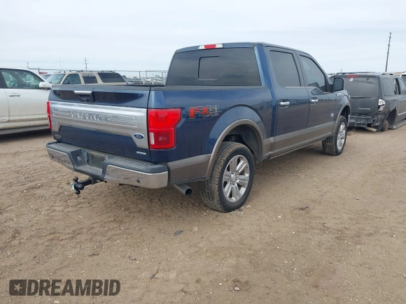 2018 Ford F-150 XL z VIN 1FTEW1EG4JFE67341, wystawiony jako IAAI lot #41574292 z przebiegiem 60 782 mil mil oraz . Historia ofert i sprzedaży dostępna na DreamBid. Obrazek 4.