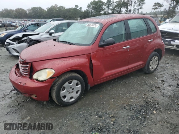 2007 Chrysler PT Cruiser with VIN 3A4FY48B77T621310, listed as a Copart auction lot 80378334 with 73,517 mi miles and Salvage title. Bid and sale history available at DreamBid. Image 1.