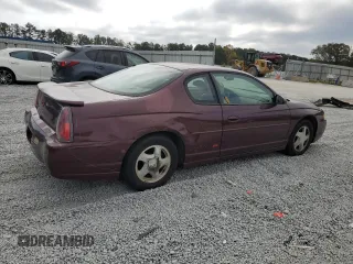 2003 Chevrolet Monte Carlo SS with VIN 2G1WX12K139345227, listed as a Copart auction lot 74291314 with 130,606 mi miles and Salvage Title. Bid and sale history available at carsss.com. Image 3.