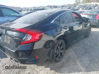 2021 Honda Civic Sedan Sport with VIN 2HGFC2F86MH532639, listed as a IAAI auction lot 41613728 with 50,071 mi miles. Bid and sale history available at carsss.com. Image 13.