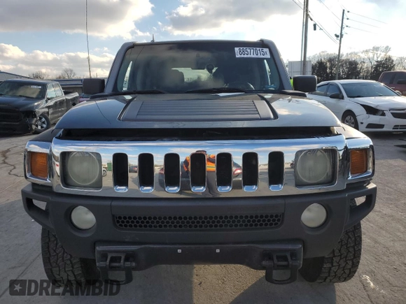2007 Hummer H3 SUV with VIN 5GTDN13E378208104, listed as a Copart auction lot 88577015 with 274,318 mi miles and Clean Title. Bid and sale history available at DreamBid. Image 5.