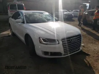 2015 Audi A8 4.0T with VIN WAUJ2AFD3FN005524, listed as a Copart auction lot 65610982 with 105,627 mi miles and . Bid and sale history available at DreamBid. Image 11.
