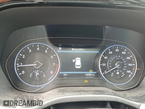 2020 Hyundai Palisade SEL with VIN KM8R3DHE0LU136918, listed as a Copart auction lot 59132245 with 102,501 mi miles and Salvage title. Bid and sale history available at DreamBid. Image 9.