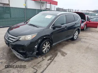 2014 Honda CR-V EX-L with VIN 2HKRM4H73EH662329, listed as a IAAI auction lot 41800191 with 212,800 mi miles. Bid and sale history available at carsss.com. Image 17.