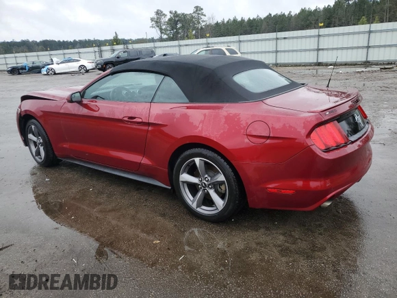 2017 Ford Mustang V6 with VIN 1FATP8EM9H5338861, listed as a Copart auction lot 41994795 with 62,925 mi miles and Salvage Title. Bid and sale history available at carsss.com. Image 2.