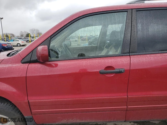 2005 Honda Pilot EX-L with NAVI with VIN 2HKYF18785H568676, listed as a Copart auction lot 49453425 with 0 mi miles and Salvage Title. Bid and sale history available at carsss.com. Image 7.