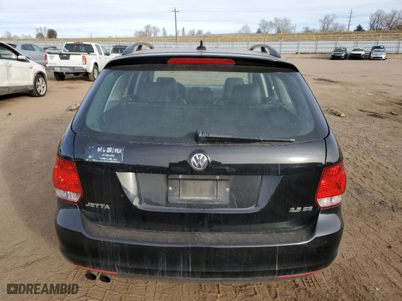 2012 Volkswagen Jetta SportWagen SE with VIN 3VWPX7AJ4CM650782, listed as a Copart auction lot 85926254 with 109,185 mi miles and Salvage Title. Bid and sale history available at carsss.com. Image 6.