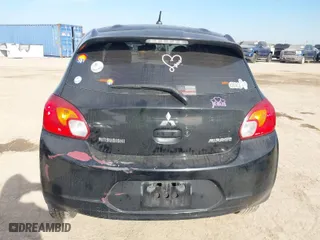 2015 Mitsubishi Mirage ES with VIN ML32A4HJ9FH052900, listed as a IAAI auction lot 41698635 with 100,713 mi miles. Bid and sale history available at carsss.com. Image 16.