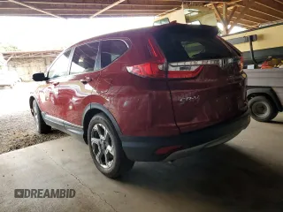 2017 Honda CR-V EX-L with VIN 2HKRW1H81HH509356, listed as a Copart auction lot 49499675 with 40,771 mi miles and Salvage Title. Bid and sale history available at carsss.com. Image 2.