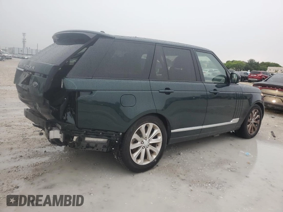 2016 Land Rover Range Rover HSE z VIN SALGS2PF0GA314467, wystawiony jako Copart lot #59228075 z przebiegiem 177 491 mil mil oraz Szkoda całkowita • Salvage title. Historia ofert i sprzedaży dostępna na DreamBid. Obrazek 3.