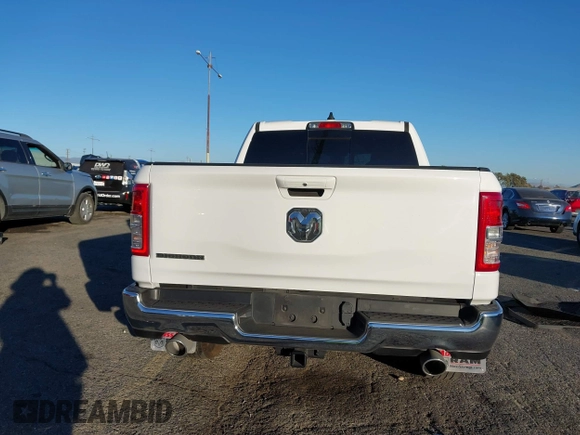 2022 Ram 1500 Big Horn with VIN 1C6RREFM6NN431903, listed as a IAAI auction lot 41377794 with 48,477 mi miles and . Bid and sale history available at DreamBid. Image 16.