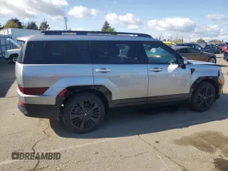 2024 Hyundai Santa Fe Calligraphy with VIN 5NMP5DG13RH006457, listed as a Copart auction lot 51513595 with 9,837 mi miles and Salvage title. Bid and sale history available at DreamBid. Image 3.