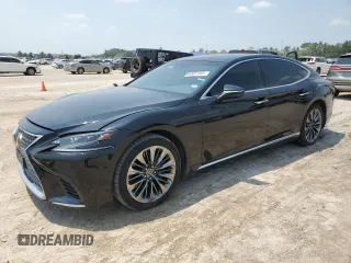 2018 Lexus LS with VIN JTHB51FF9J5005633, listed as a Copart auction lot 66332144 with 90,019 mi miles and Salvage Title. Bid and sale history available at carsss.com. Image 1.