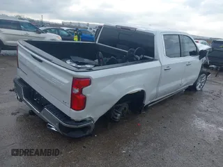 2024 Chevrolet Silverado 1500 LTZ with VIN 1GCUDGE87RZ307770, listed as a IAAI auction lot 41446543 with Not Provided miles and . Bid and sale history available at DreamBid. Image 4.