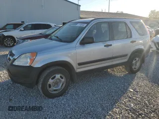 2002 Honda CR-V LX with VIN JHLRD685X2C004107, listed as a Copart auction lot 75190494 with 175,236 mi miles and Clean Title. Bid and sale history available at DreamBid. Image 1.