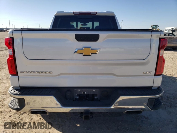 2021 Chevrolet Silverado 1500 LTZ with VIN 3GCUYGED1MG302090, listed as a Copart auction lot 47134305 with 91,830 mi miles and Salvage Title. Bid and sale history available at DreamBid. Image 6.