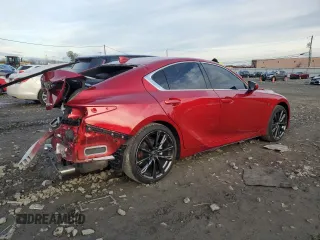 2023 Lexus IS with VIN JTHBZ1B25P5068468, listed as a Copart auction lot 82749414 with 12,517 mi miles and Salvage Title. Bid and sale history available at carsss.com. Image 3.