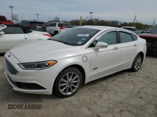 2018 Ford Fusion Energi SE with VIN 3FA6P0PUXJR148436, listed as a Copart auction lot 53068895 with 107,998 mi miles and Clean Title. Bid and sale history available at carsss.com. Image 1.