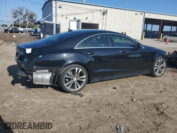 2016 Mercedes-Benz CLS with VIN WDDLJ6FB1GA182243, listed as a Copart auction lot 61377734 with 93,416 mi miles and Salvage Title. Bid and sale history available at carsss.com. Image 3.
