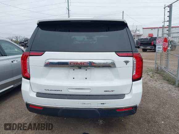 2022 GMC Yukon SLT with VIN 1GKS1BKD9NR314142, listed as a IAAI auction lot 41117401 with 53,111 mi miles. Bid and sale history available at carsss.com. Image 17.