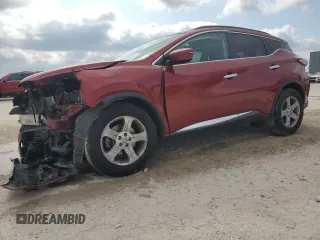 2016 Nissan Murano SV with VIN 5N1AZ2MG0GN114604, listed as a Copart auction lot 53262765 with 0 mi miles and Salvage Title. Bid and sale history available at carsss.com. Image 1.