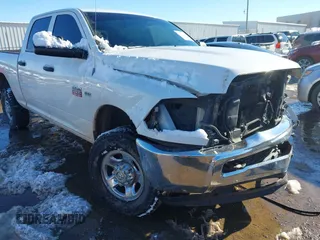 2012 Ram 2500 ST Power Wagon with VIN 3C6TD5CT2CG272593, listed as a IAAI auction lot 41287991 with 202,908 mi miles. Bid and sale history available at carsss.com. Image 1.