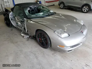 2002 Chevrolet Corvette with VIN 1G1YY32G825129366, listed as a Copart auction lot 49793155 with 0 mi miles and Clean Title. Bid and sale history available at carsss.com. Image 4.