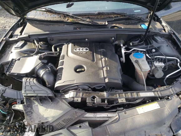 2016 Audi A5 Premium Plus with VIN WAUM2AFR4GA001550, listed as a Copart auction lot 86895444 with 100,012 mi miles and Salvage Title. Bid and sale history available at carsss.com. Image 11.