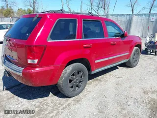 2009 Jeep Grand Cherokee Limited with VIN 1J8HR58P69C553747, listed as a IAAI auction lot 41860865 with 169,841 mi miles. Bid and sale history available at carsss.com. Image 4.