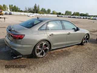 2023 Audi S4 Prestige with VIN WAUC4AF46PA050677, listed as a Copart auction lot 69100594 with 31,643 mi miles and Salvage Title. Bid and sale history available at carsss.com. Image 3.