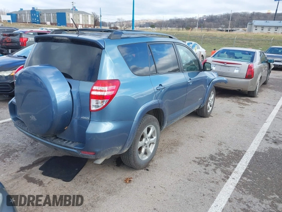 2009 Toyota RAV4 Ltd with VIN 2T3BK31V89W011156, listed as a IAAI auction lot 41139389 with 198,934 mi miles. Bid and sale history available at carsss.com. Image 4.