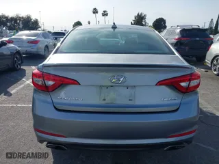2015 Hyundai Sonata 2.4L Sport with VIN 5NPE34AF1FH013343, listed as a IAAI auction lot 41773570 with 110,950 mi miles. Bid and sale history available at carsss.com. Image 16.