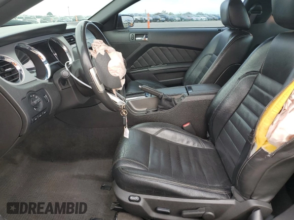 2010 Ford Mustang GT with VIN 1ZVBP8CH1A5163293, listed as a Copart auction lot 49827725 with 146,091 mi miles and Salvage Title. Bid and sale history available at carsss.com. Image 7.