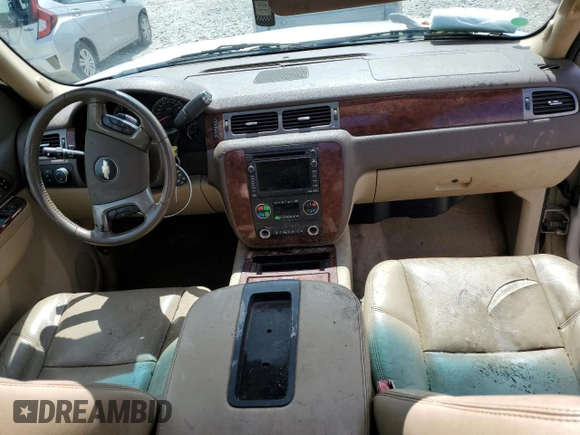 2010 Chevrolet Suburban LTZ with VIN 1GNUKKE33AR172523, listed as a Copart auction lot 54595654 with 228,705 mi miles and Salvage Title. Bid and sale history available at carsss.com. Image 8.