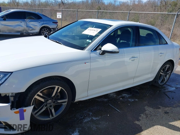 2018 Audi A4 Premium Plus with VIN WAULMAF40JA070866, listed as a IAAI auction lot 41652873 with 67,905 mi miles. Bid and sale history available at carsss.com. Image 14.