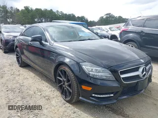 2013 Mercedes-Benz CLS-Class CLS 550 with VIN WDDLJ9BB1DA083618, listed as a IAAI auction lot 41794862 with 106,484 mi miles. Bid and sale history available at carsss.com. Image 1.