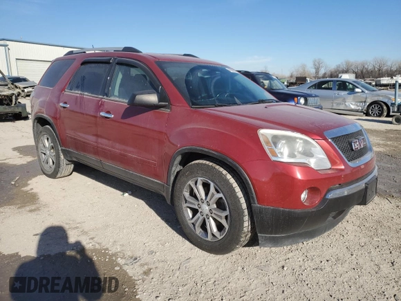 2012 GMC Acadia SL with VIN 1GKKRNED1CJ412373, listed as a Copart auction lot 41988255 with 148,608 mi miles and Salvage Title. Bid and sale history available at carsss.com. Image 4.