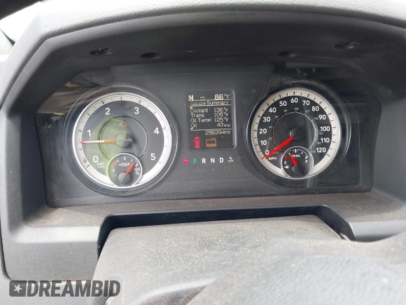 2016 Ram 2500 Tradesman with VIN 3C6UR5CL0GG357847, listed as a IAAI auction lot 42403339 with 256,394 mi miles and . Bid and sale history available at DreamBid. Image 7.