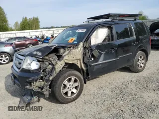 2011 Honda Pilot Touring z VIN 5FNYF3H9XBB035526, wystawiony jako Copart lot #54775895 z przebiegiem Nie podano mil oraz Szkoda całkowita • Salvage title. Historia ofert i sprzedaży dostępna na DreamBid. Obrazek 1.