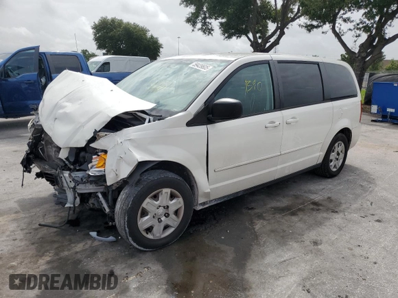 2009 Dodge Grand Caravan SE z VIN 1D8HN44E49B520433, wystawiony jako Copart lot #59439605 z przebiegiem Nie podano mil oraz Szkoda całkowita • Salvage title. Historia ofert i sprzedaży dostępna na DreamBid. Obrazek 1.