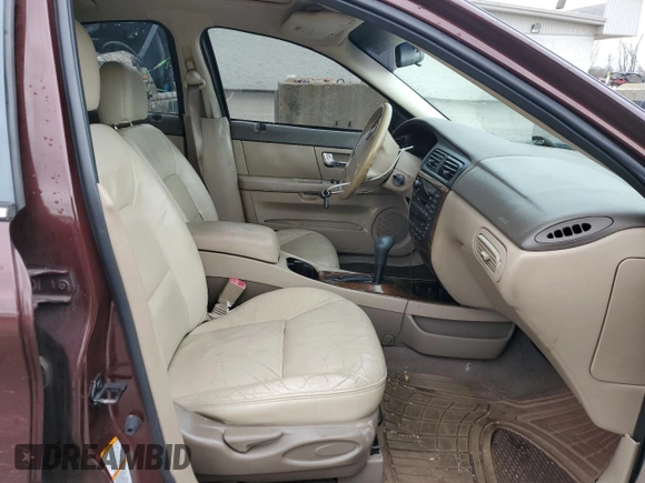 2000 Mercury Sable LS Premium with VIN 1MEFM55S0YA606201, listed as a Copart auction lot 43451915 with 101,294 mi miles and Salvage Title. Bid and sale history available at carsss.com. Image 7.