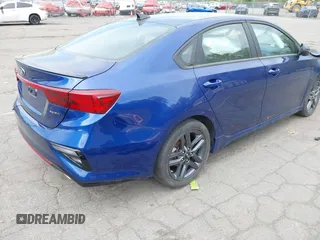 2021 Kia Forte GT-Line with VIN 3KPF34AD4ME423784, listed as a IAAI auction lot 42177423 with 17,174 mi miles and . Bid and sale history available at carsss.com. Image 4.