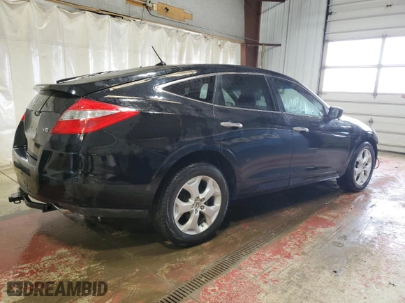 2012 Honda Crosstour EX-L with VIN 5J6TF2H55CL010642, listed as a Copart auction lot 50013465 with 124,767 mi miles and Salvage Title. Bid and sale history available at carsss.com. Image 3.