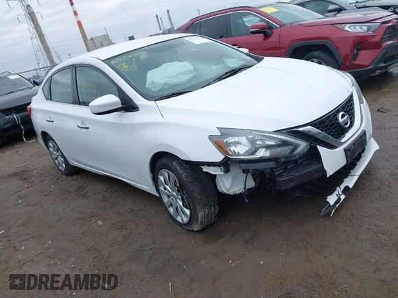 2017 Nissan Sentra SV with VIN 3N1AB7AP9HY312390, listed as a IAAI auction lot 41723913 with 119,391 mi miles. Bid and sale history available at carsss.com. Image 1.