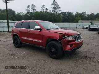 2011 Jeep Grand Cherokee Limited with VIN 1J4RR5GG1BC551966, listed as a Copart auction lot 57069455 with 219,328 mi miles and Salvage title. Bid and sale history available at DreamBid. Image 14.