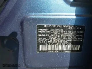 2015 Subaru Forester 2.5i Touring with VIN JF2SJAWC0FH485216, listed as a IAAI auction lot 41744706 with 61,683 mi miles. Bid and sale history available at carsss.com. Image 9.