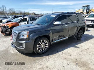 2017 GMC Terrain Denali with VIN 2GKFLVE37H6132472, listed as a Copart auction lot 50068385 with 188,901 mi miles and Salvage Title. Bid and sale history available at carsss.com. Image 1.